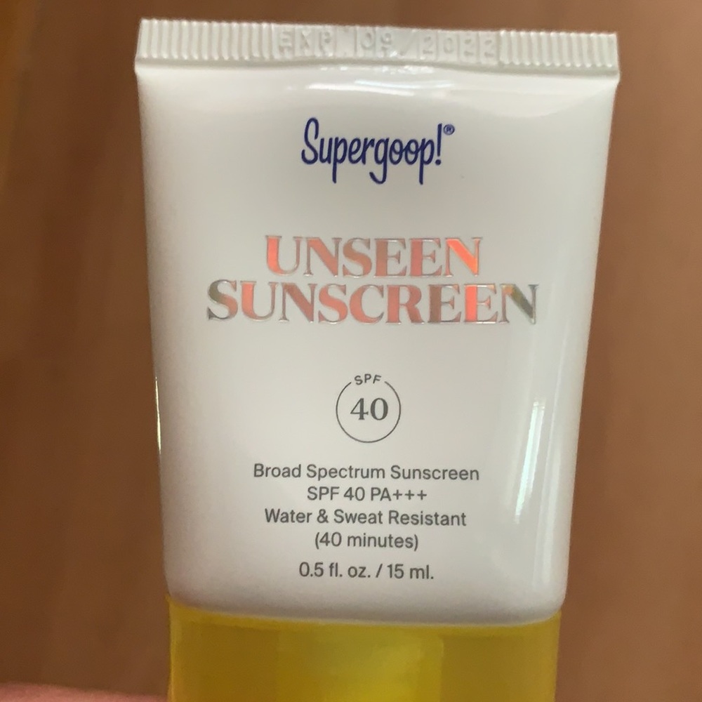 Free with Purchase Supergoop Unseen Sunscreen